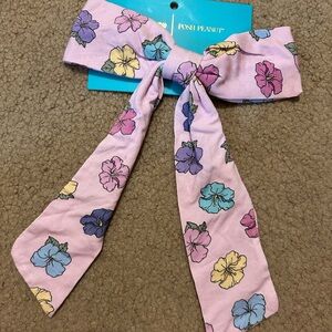 Posh Peanut Disney Stitch Pink Floral Hair Bow